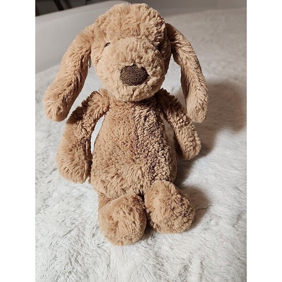 Jellycat Jewelry - JELLYCAT Plush Stuffed Animal Puppy Dog Toy Bashful Toffee 9" tall without TAGS